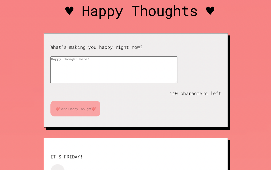 project happy thoughts image